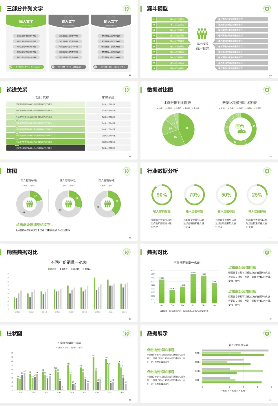 湖州市中心医院患者教育与指导PPT模板16:9格式幻灯片预览图6