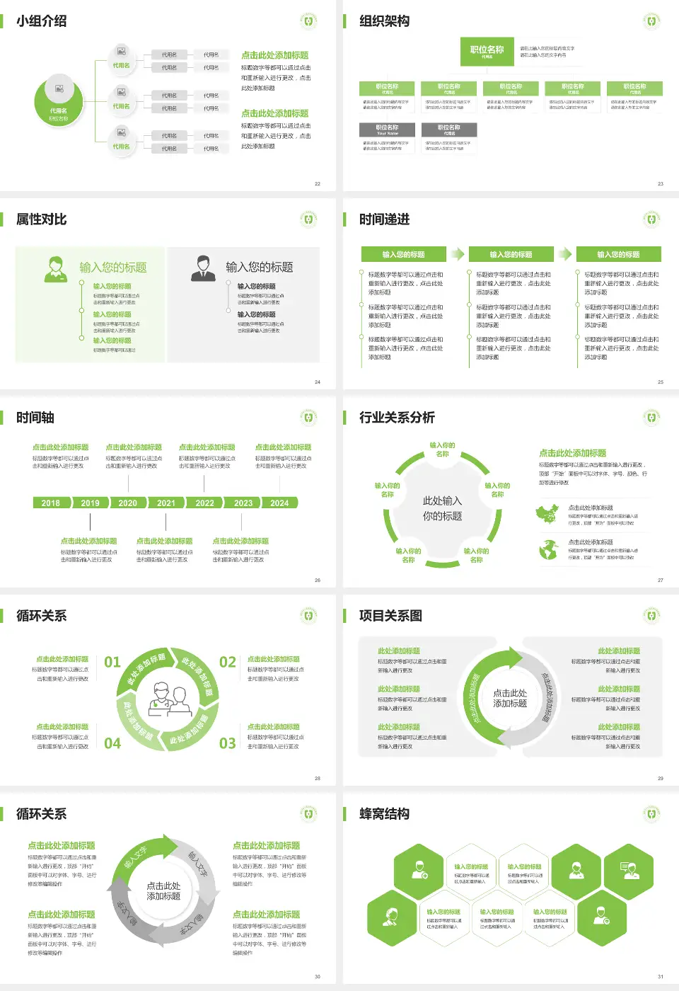 湖州市中心医院品管圈PDCA演示专用PPT模板16:9格式幻灯片预览图4