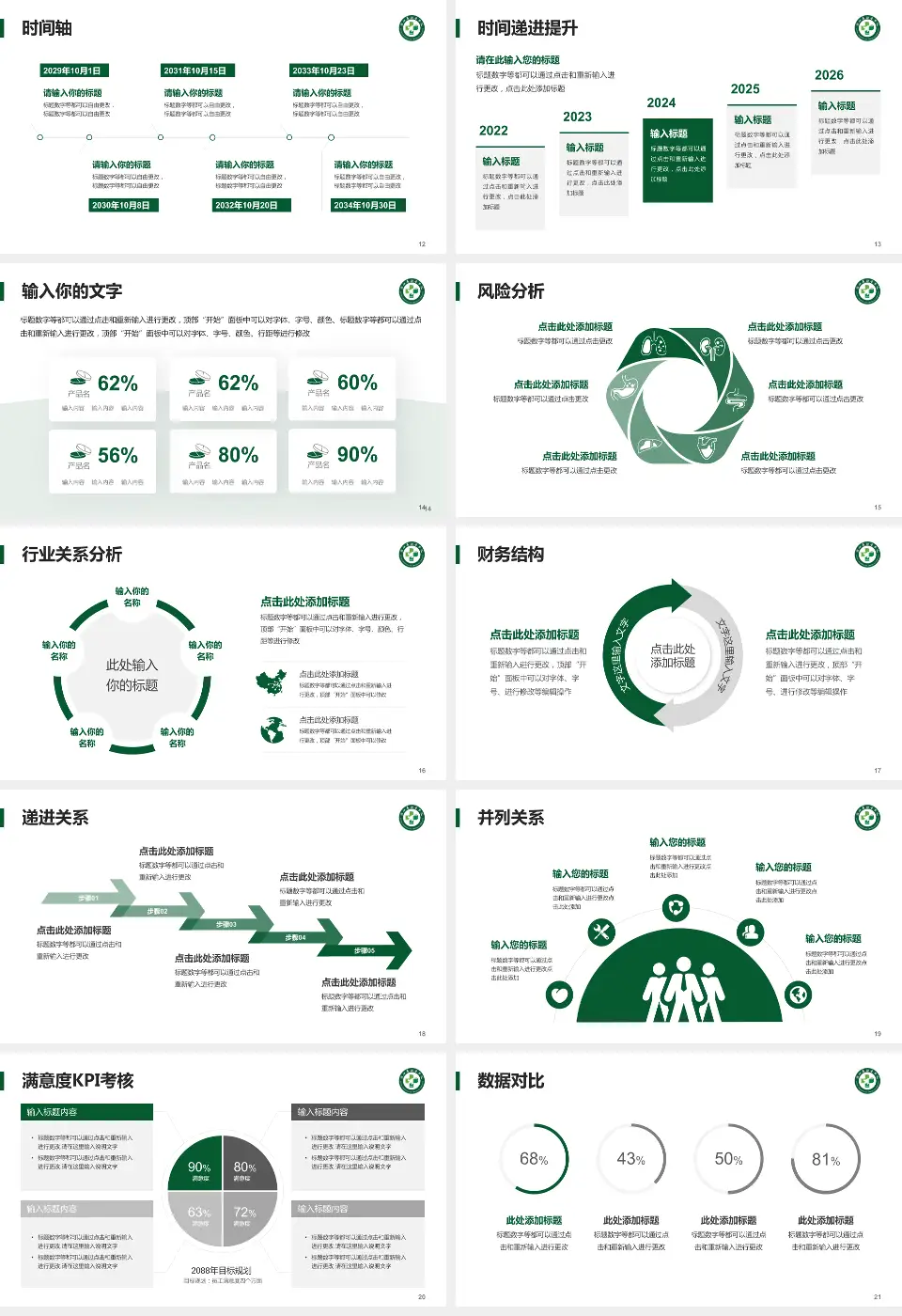 浙江省新华医院病例分享与讨论PPT模板16:9格式幻灯片预览图3