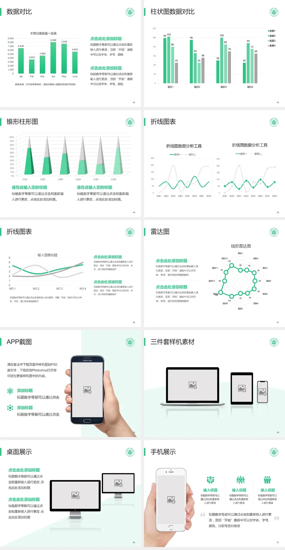 诸暨市人民医院医院管理报告PPT模板4:3格式幻灯片预览图6