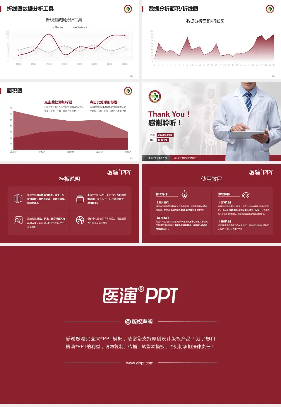 温州市中医院六虹桥院区患者教育与指导PPT模板16:9格式幻灯片预览图7