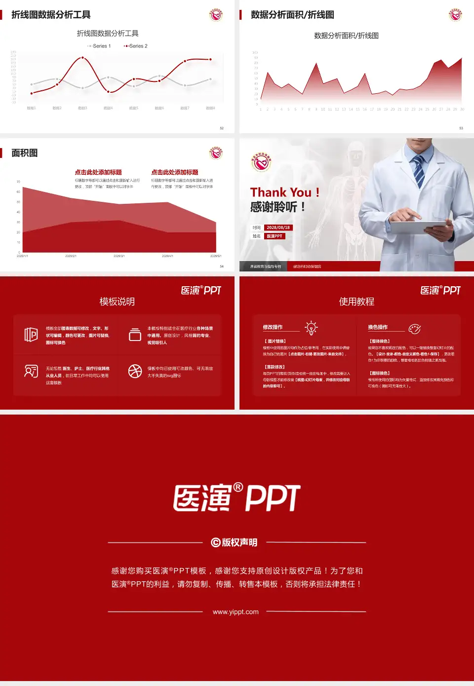 保定市妇幼保健院患者教育与指导PPT模板16:9格式幻灯片预览图7