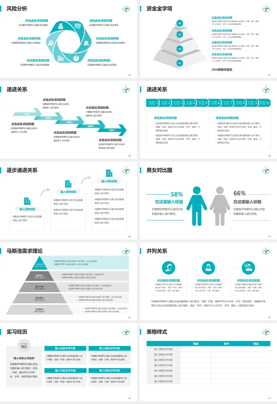 金华市中心医院项目申请与汇报PPT模板16:9格式幻灯片预览图4