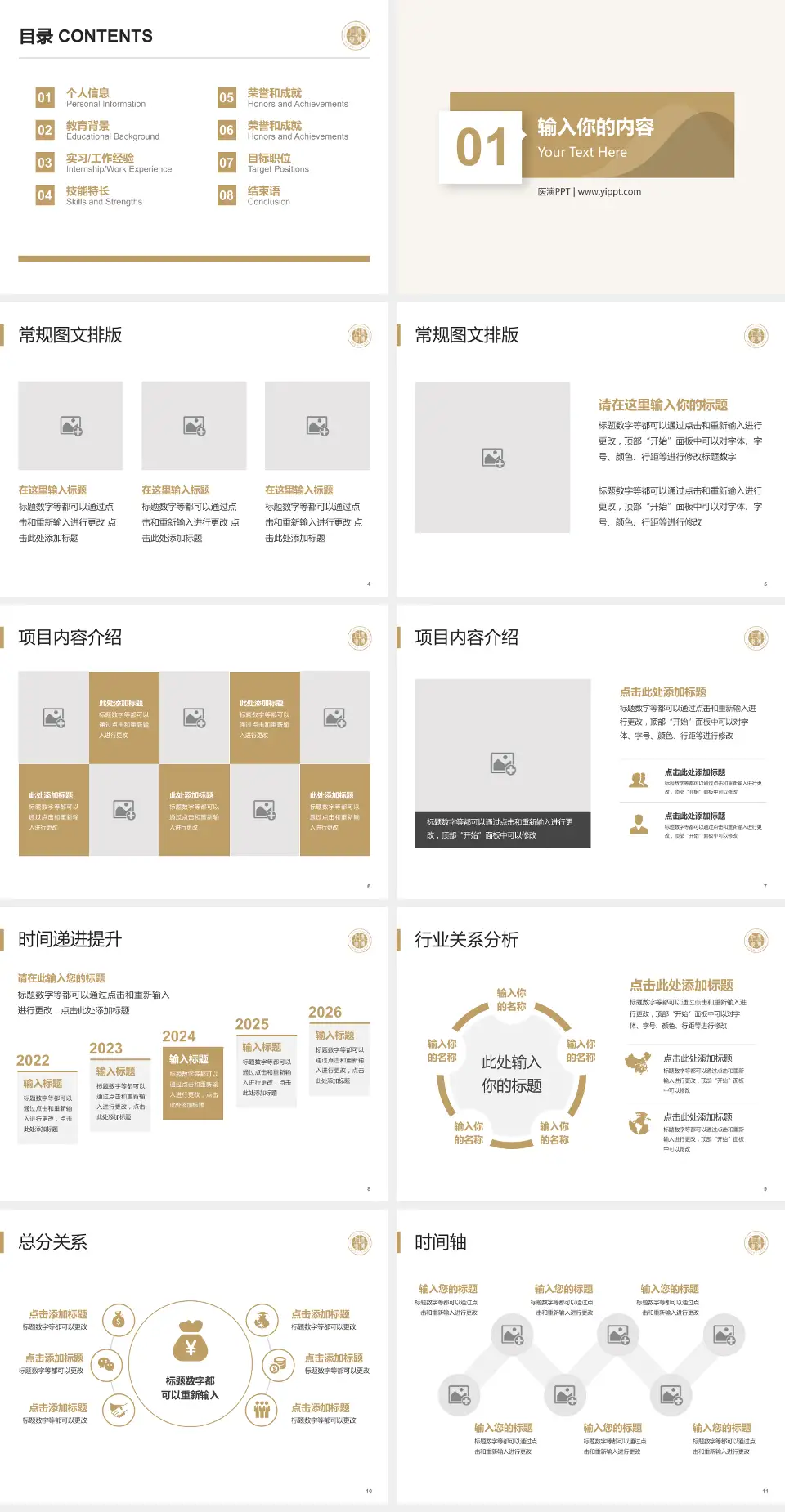 温岭市第一人民医院财务与预算报告PPT模板4:3格式幻灯片预览图2