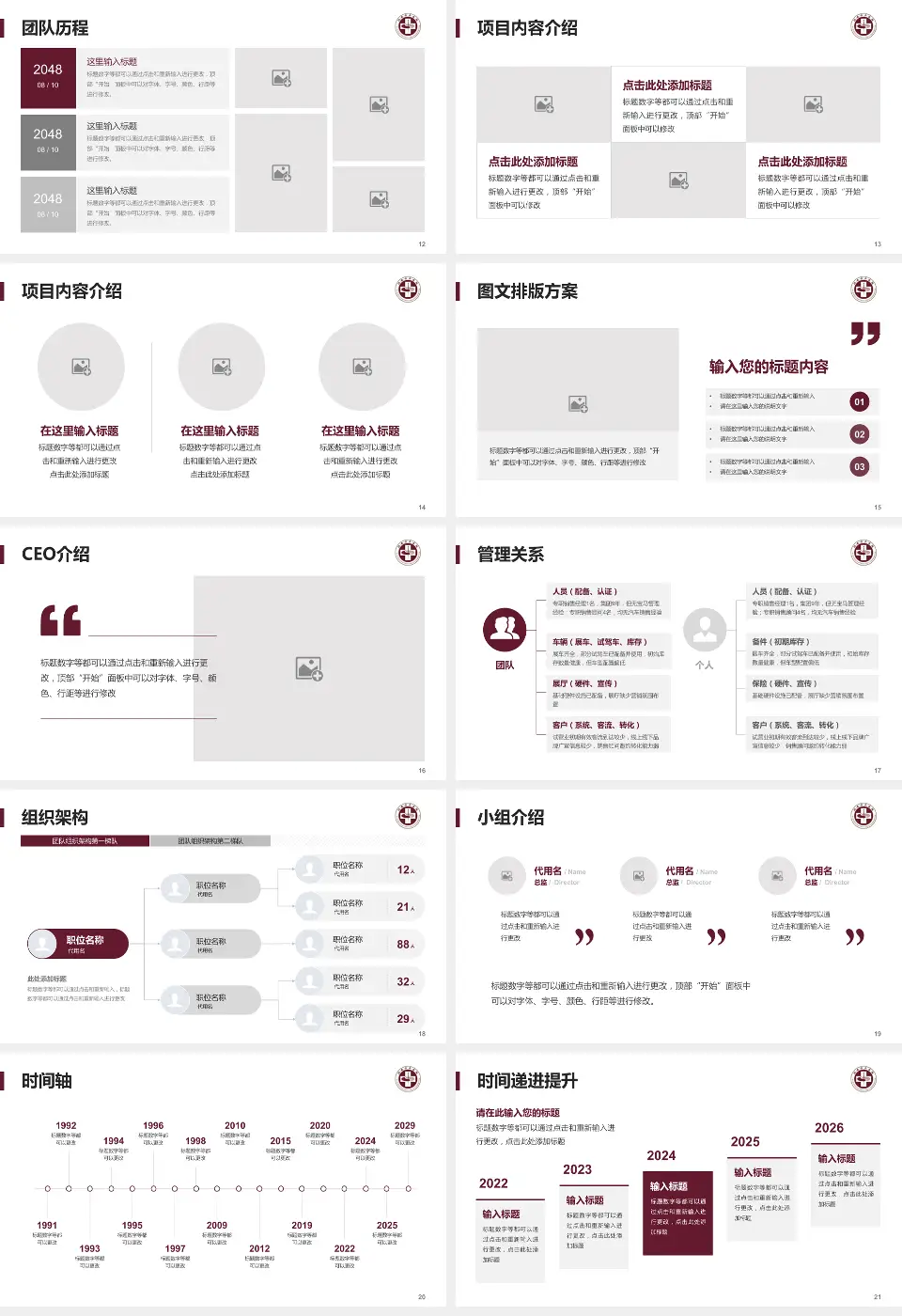 瑞安市中医院医院管理报告PPT模板16:9格式幻灯片预览图3