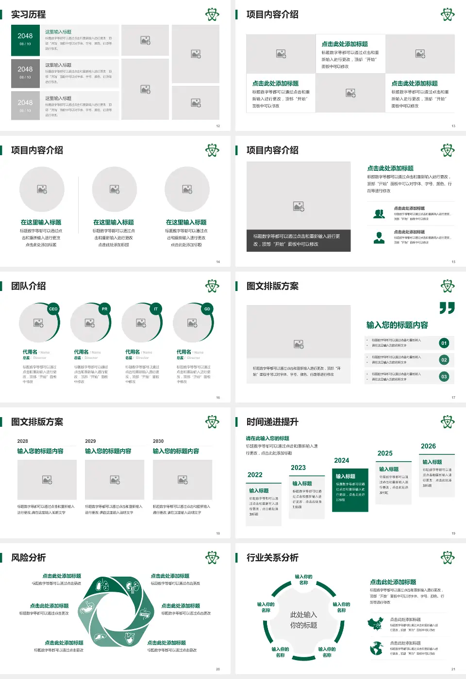 瑞安市人民医院个人求职应聘简历PPT模板16:9格式幻灯片预览图3