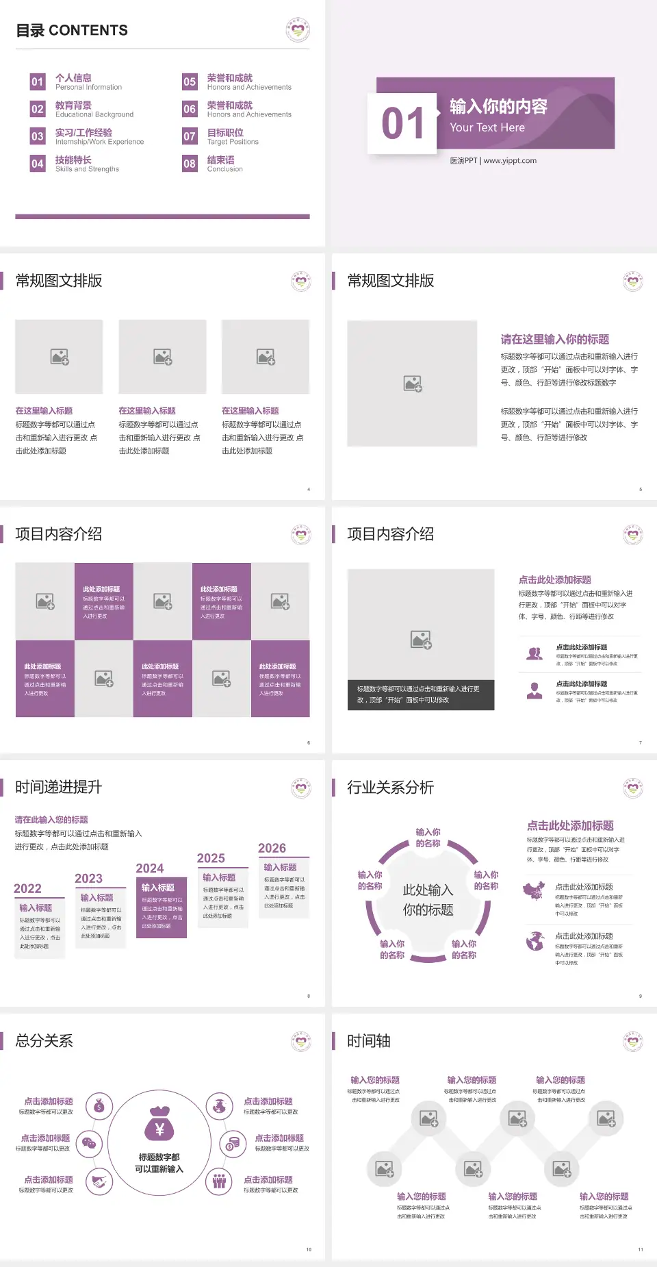衢州市第三医院财务与预算报告PPT模板4:3格式幻灯片预览图2