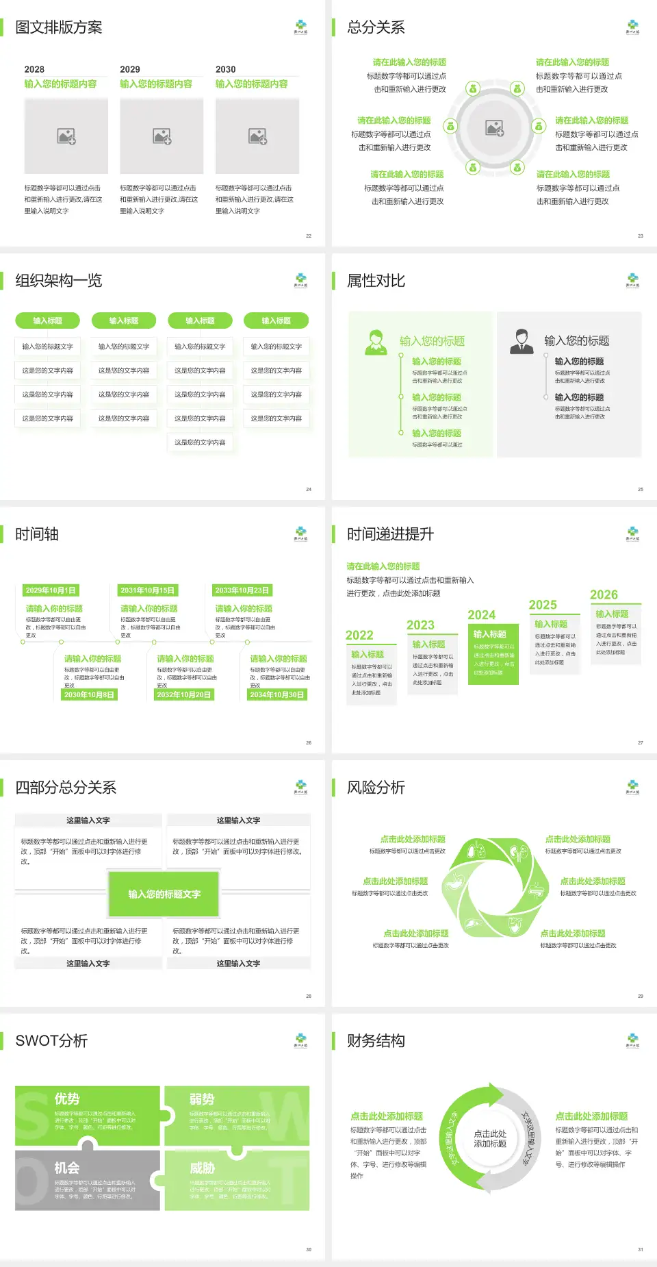 衢州市第二人民医院护理专业职业生涯规划PPT模板4:3格式幻灯片预览图4