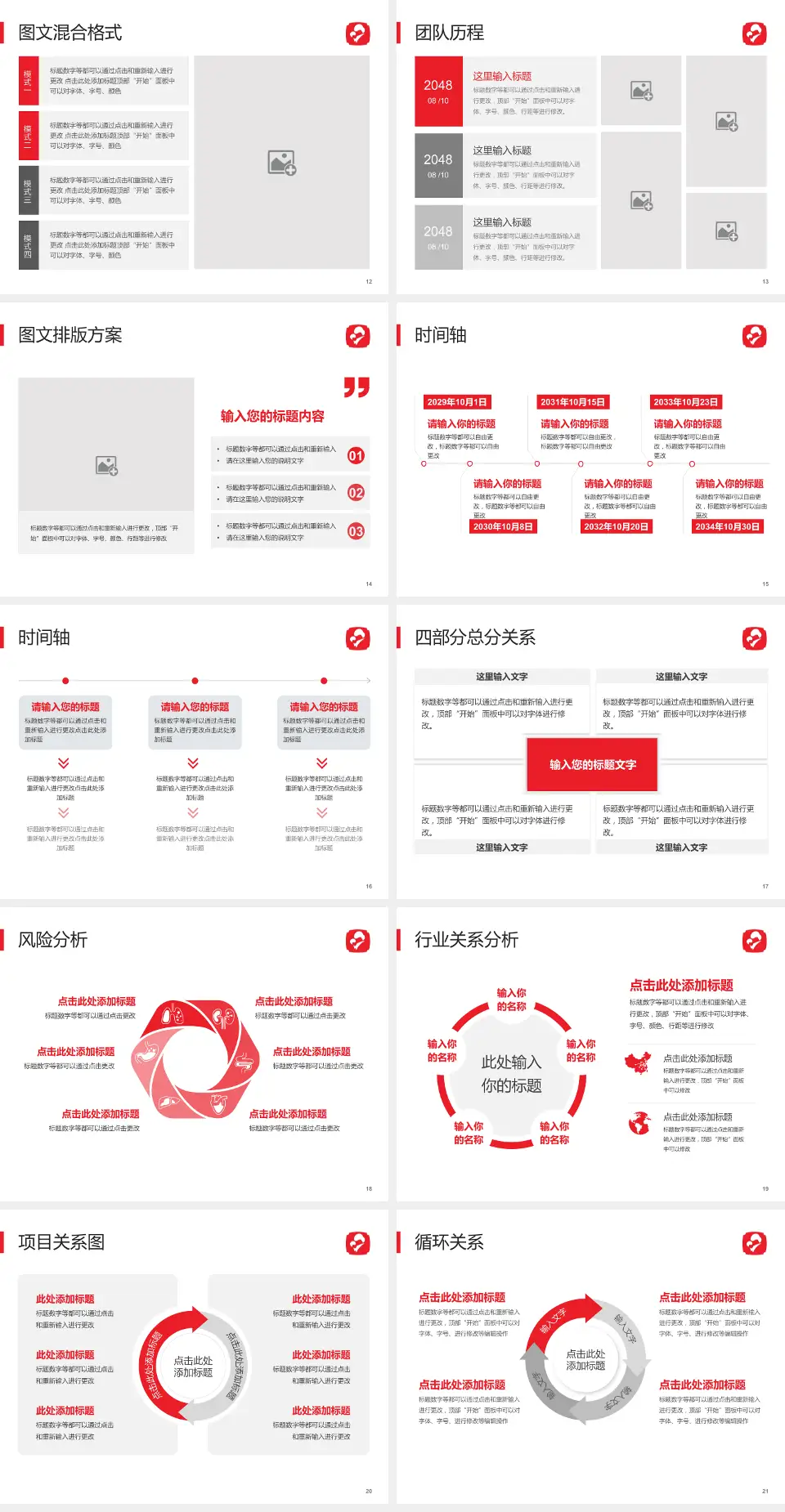 舟山市妇幼保健院项目申请与汇报PPT模板4:3格式幻灯片预览图3