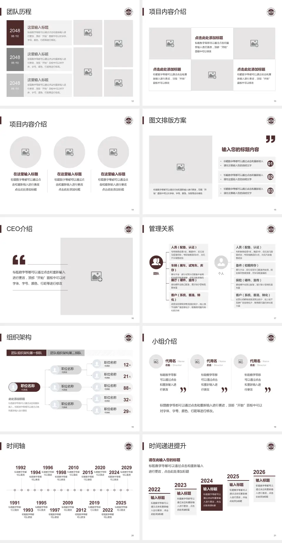 温州市中心医院医院管理报告PPT模板4:3格式幻灯片预览图3