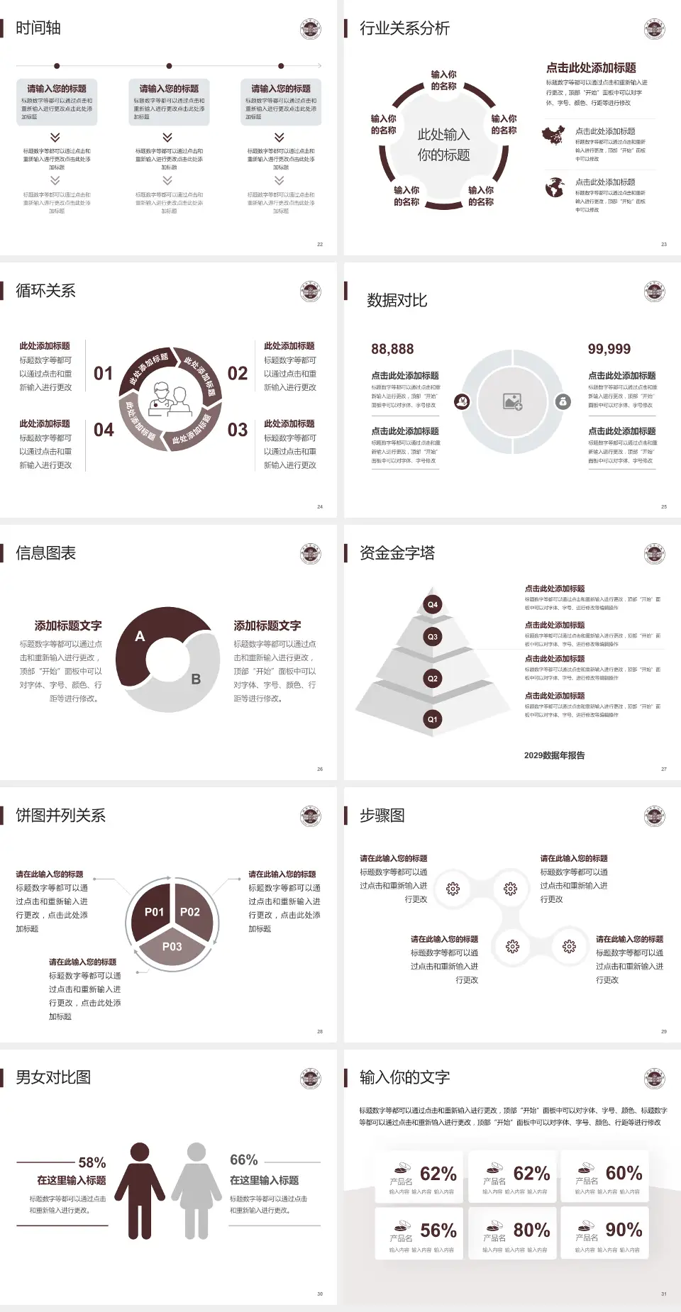 温州市中心医院医院管理报告PPT模板4:3格式幻灯片预览图4