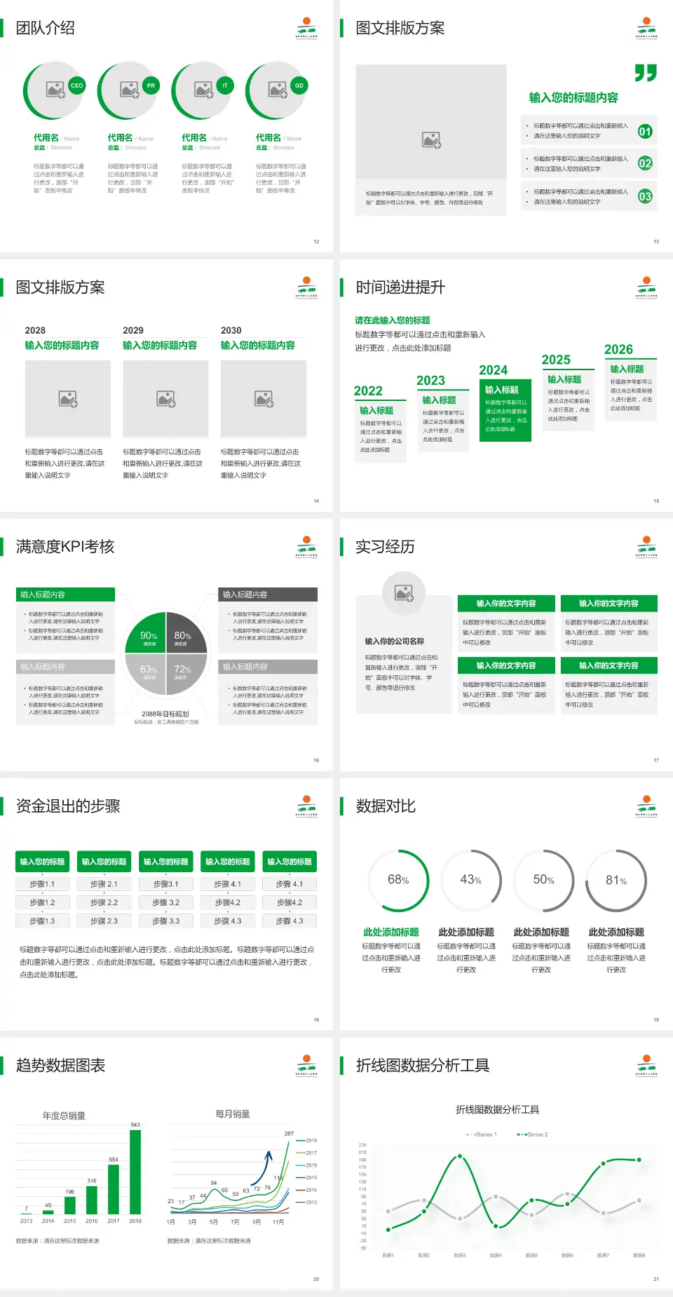 绍兴市第六人民医院培训与教育PPT模板4:3格式幻灯片预览图3