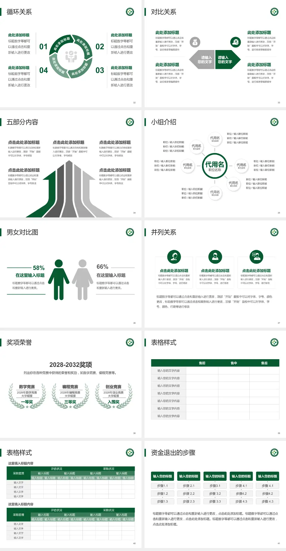 浙江省新华医院医院简介/日常通用PPT模板4:3格式幻灯片预览图5