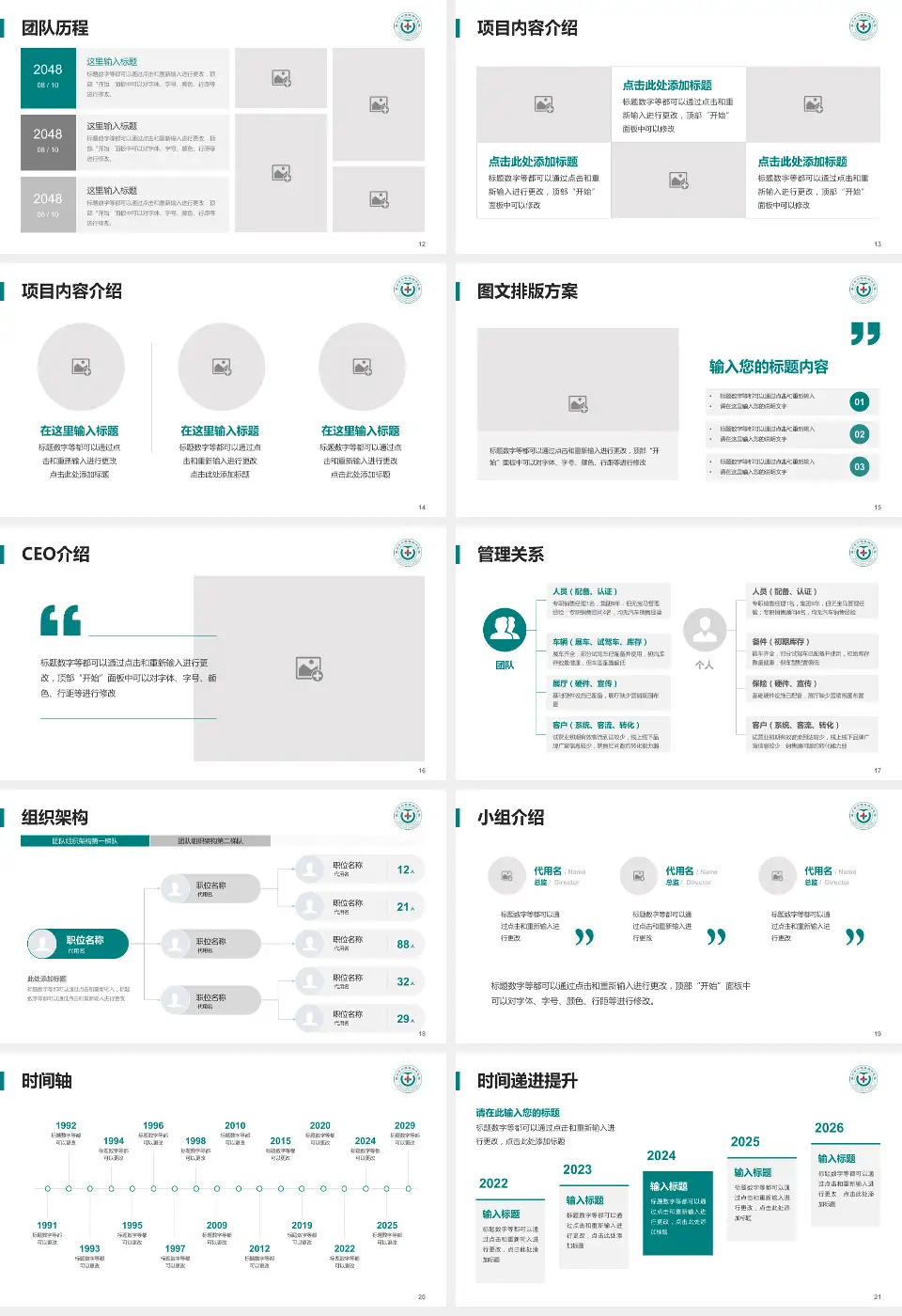 温州市中西医结合医院医院管理报告PPT模板16:9格式幻灯片预览图3