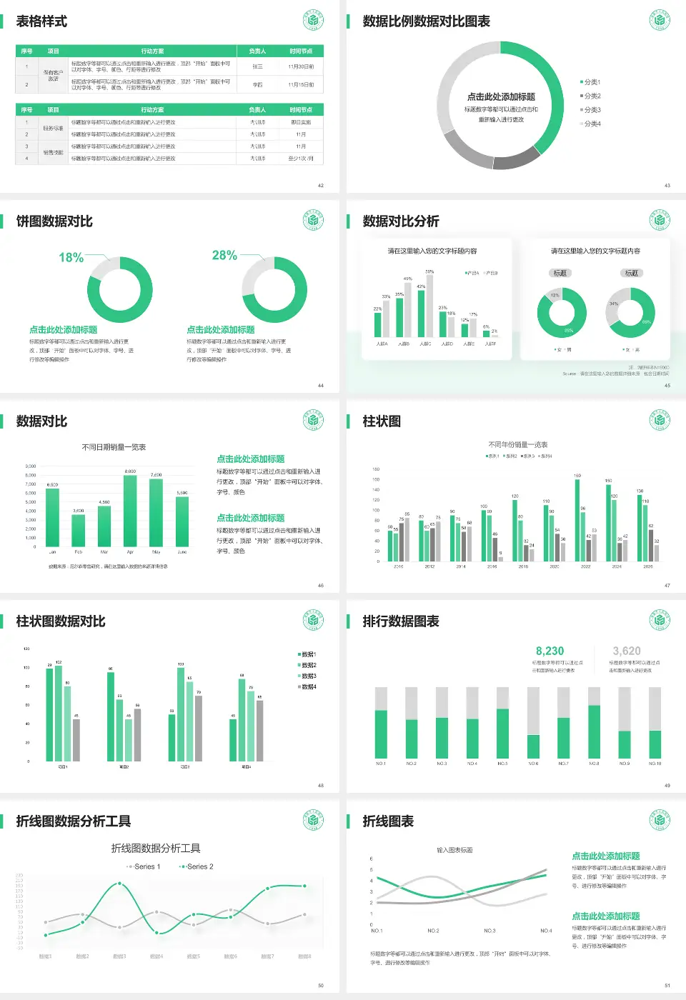诸暨市人民医院医院简介/日常通用PPT模板16:9格式幻灯片预览图6
