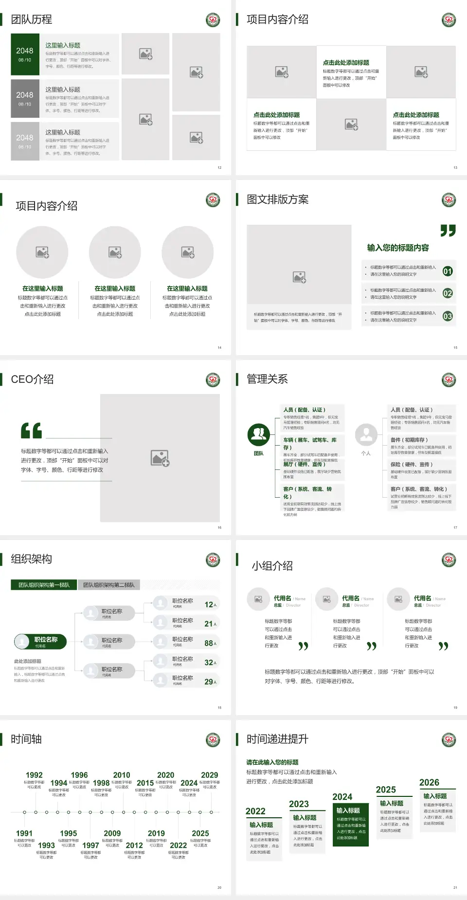 中国人民解放军陆军第八十二集团军医院医院管理报告PPT模板4:3格式幻灯片预览图3