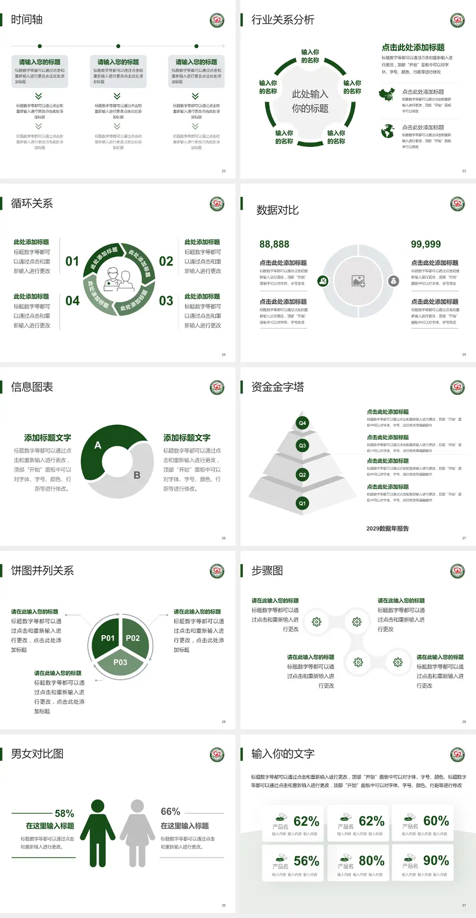 中国人民解放军陆军第八十二集团军医院医院管理报告PPT模板4:3格式幻灯片预览图4