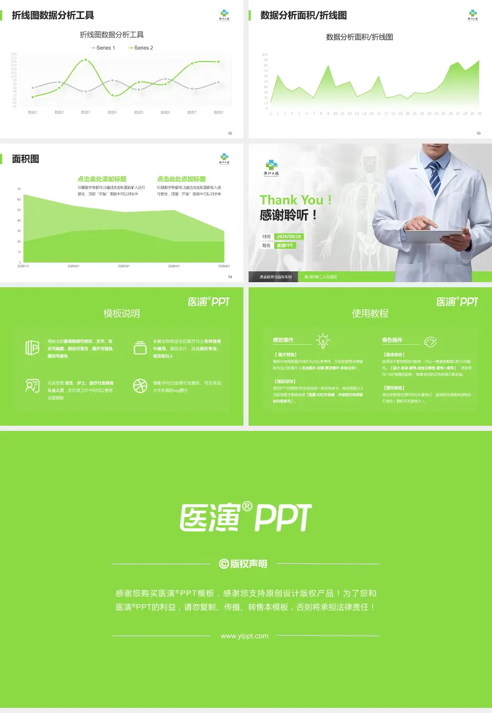 衢州市第二人民医院患者教育与指导PPT模板16:9格式幻灯片预览图7