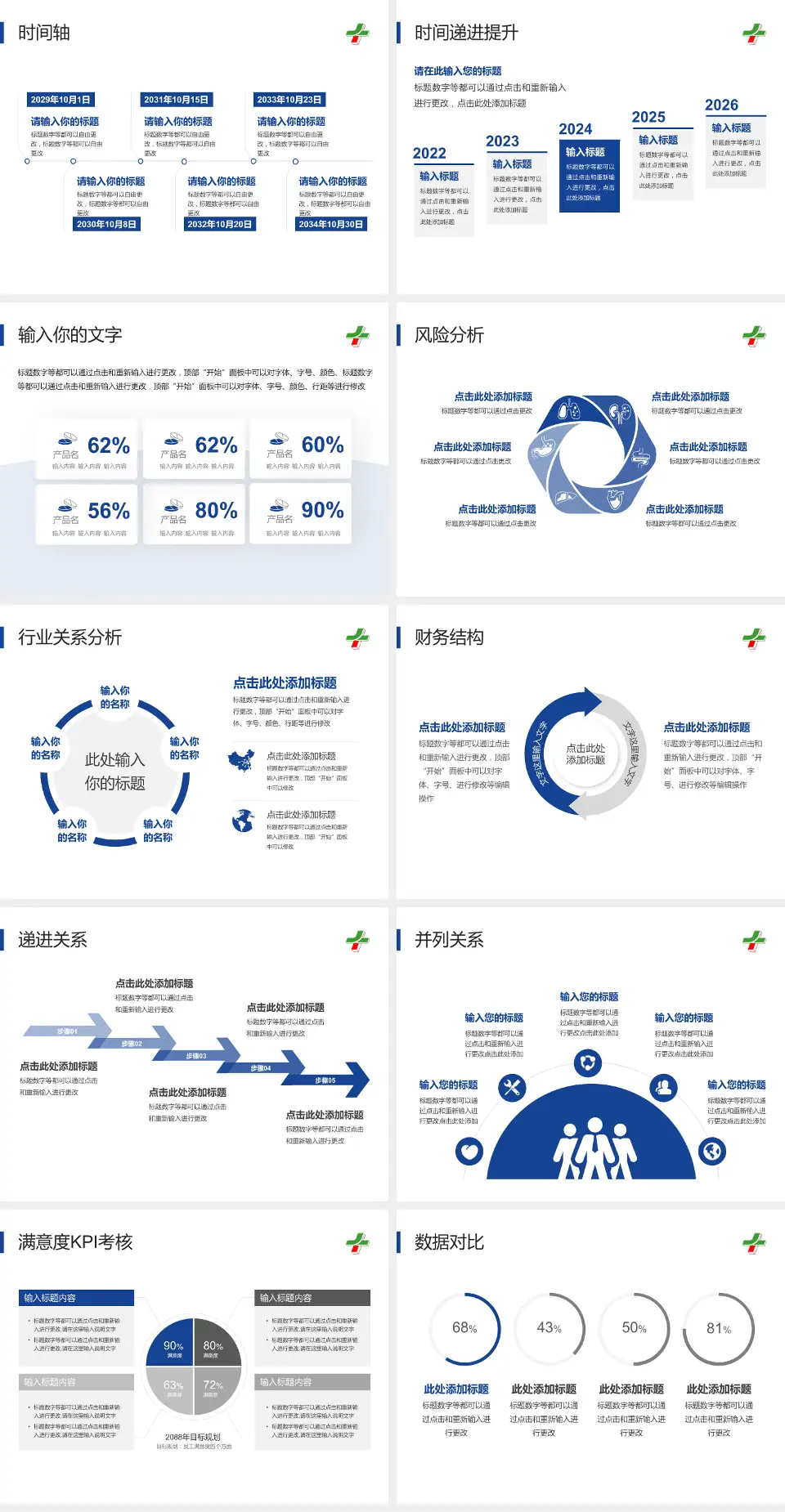 绍兴市人民医院病例分享与讨论PPT模板4:3格式幻灯片预览图3