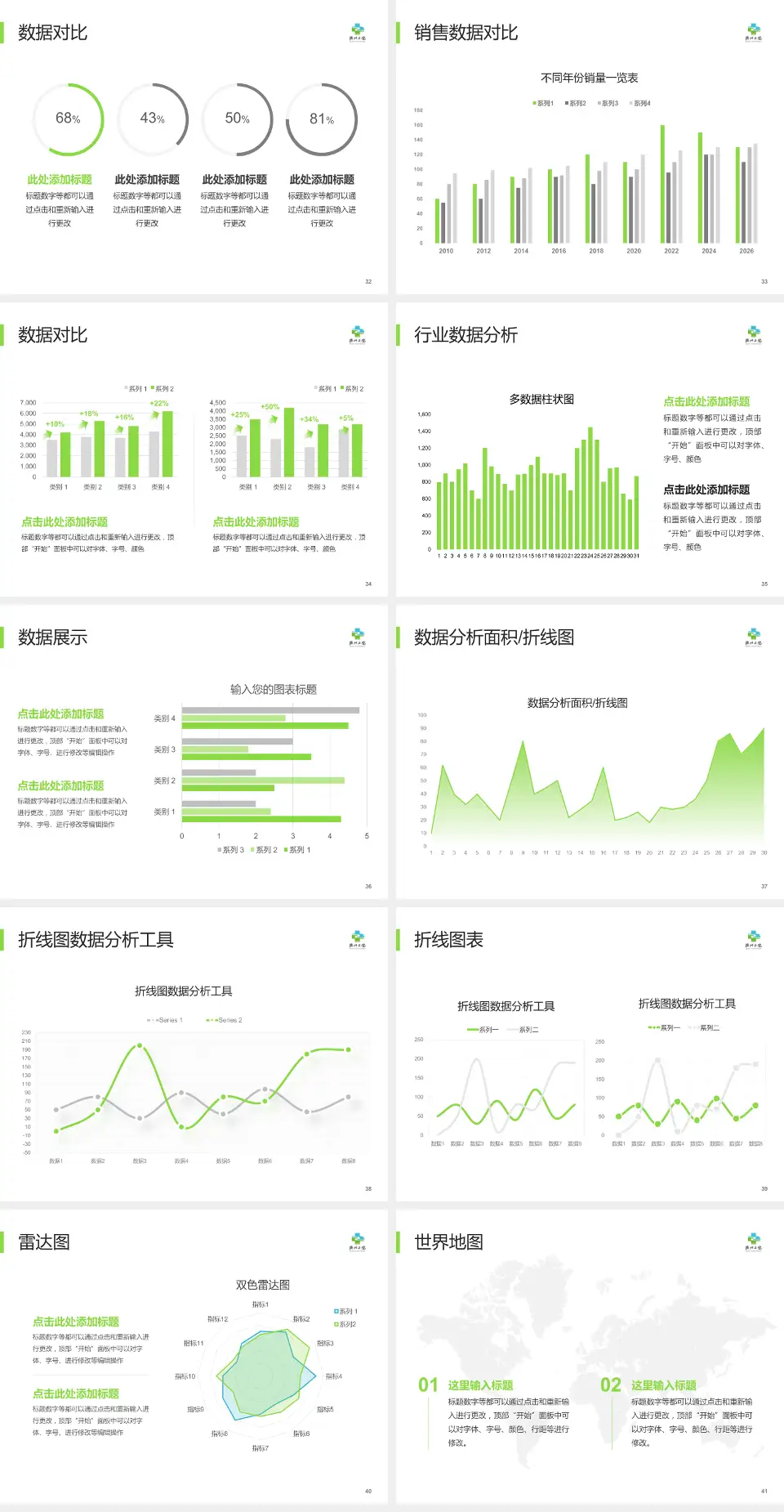 衢州市第二人民医院会议与研讨会PPT模板4:3格式幻灯片预览图5