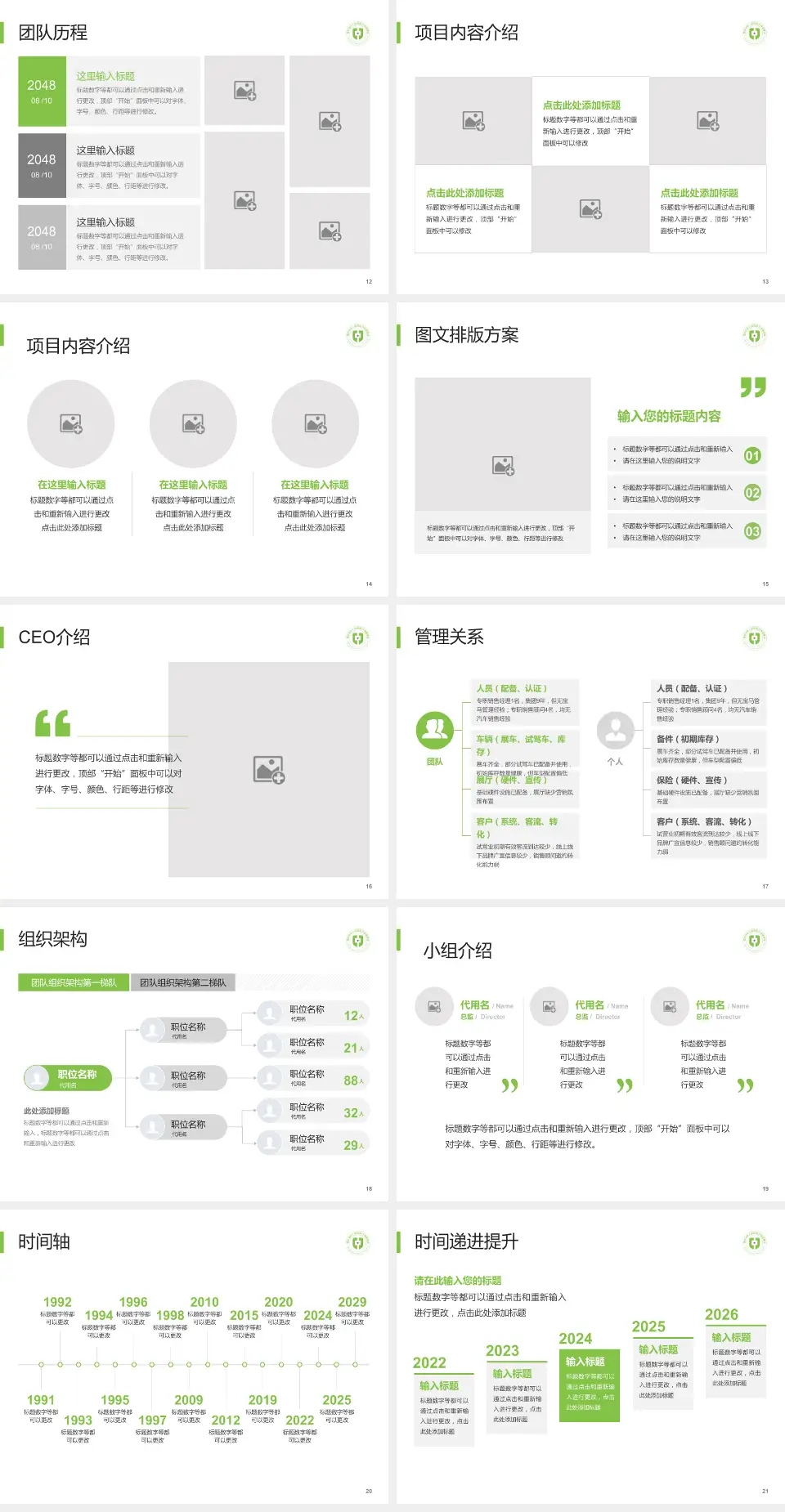 湖州市中心医院医院管理报告PPT模板4:3格式幻灯片预览图3