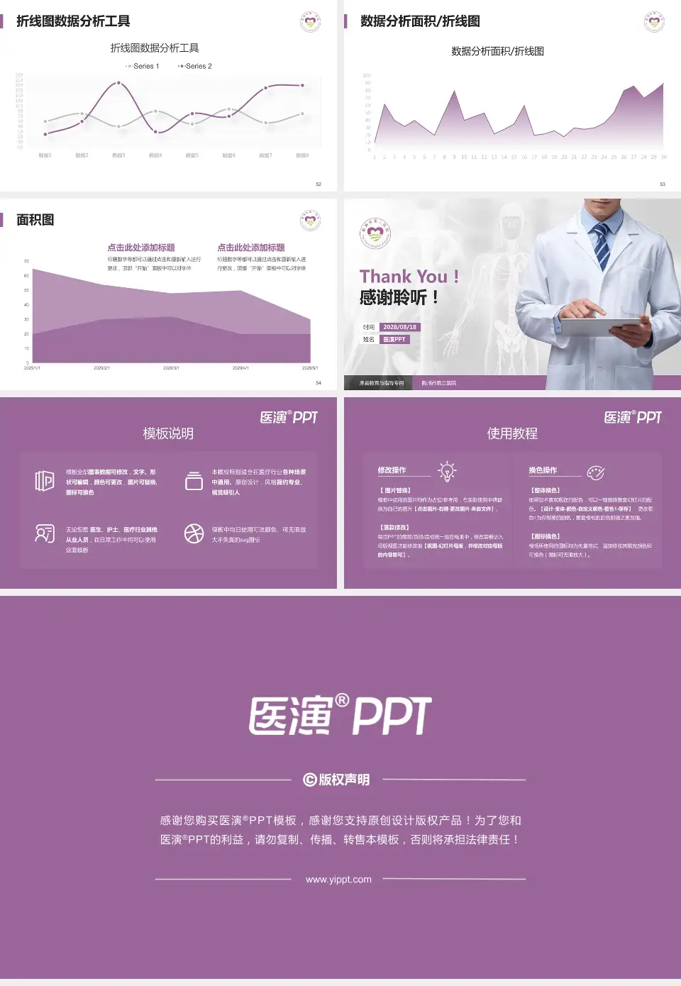 衢州市第三医院患者教育与指导PPT模板16:9格式幻灯片预览图7