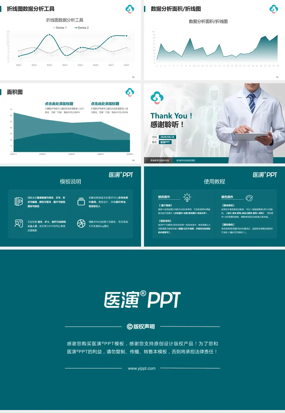 湖州市妇幼保健医院患者教育与指导PPT模板16:9格式幻灯片预览图7