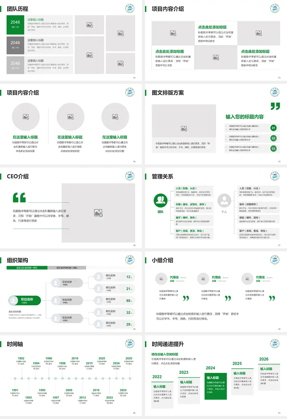 浙江省舟山医院医院管理报告PPT模板16:9格式幻灯片预览图3