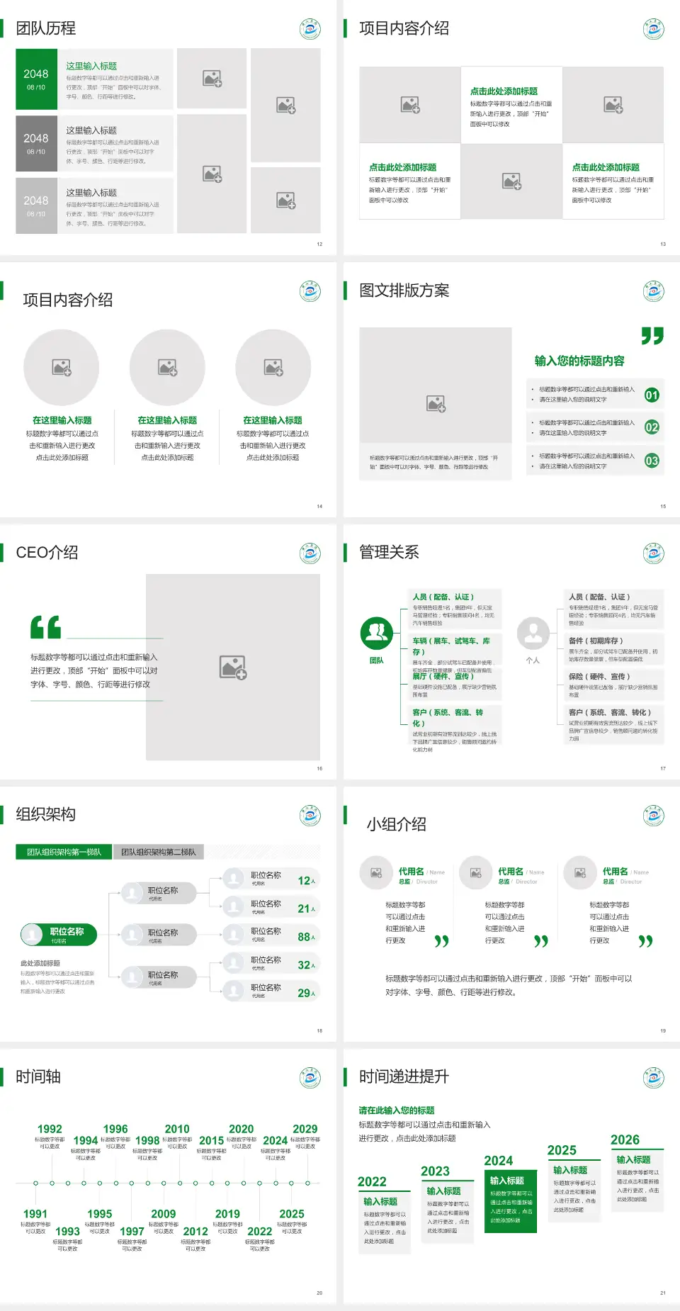 浙江省舟山医院医院管理报告PPT模板4:3格式幻灯片预览图3