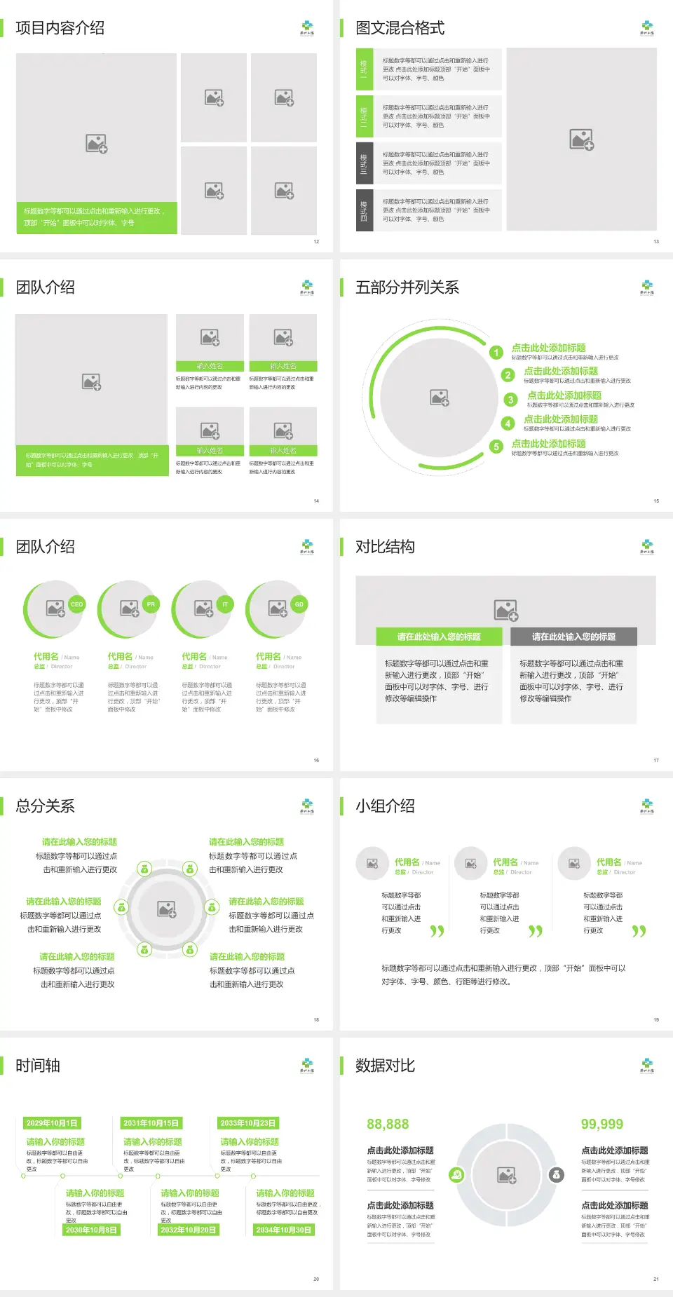 衢州市第二人民医院医疗知识普及PPT模板4:3格式幻灯片预览图3