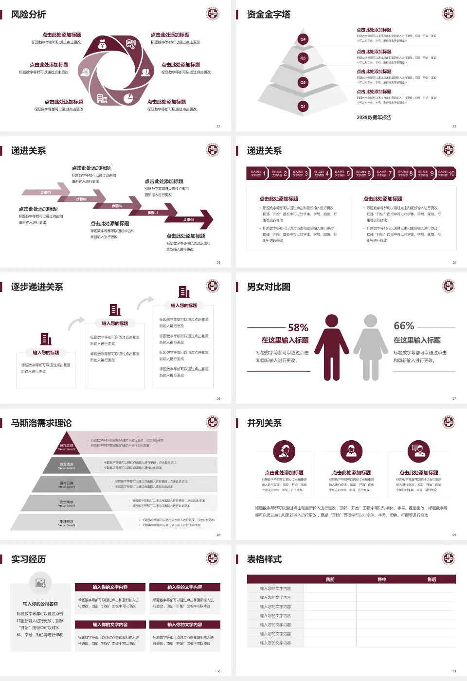 瑞安市中医院项目申请与汇报PPT模板16:9格式幻灯片预览图4