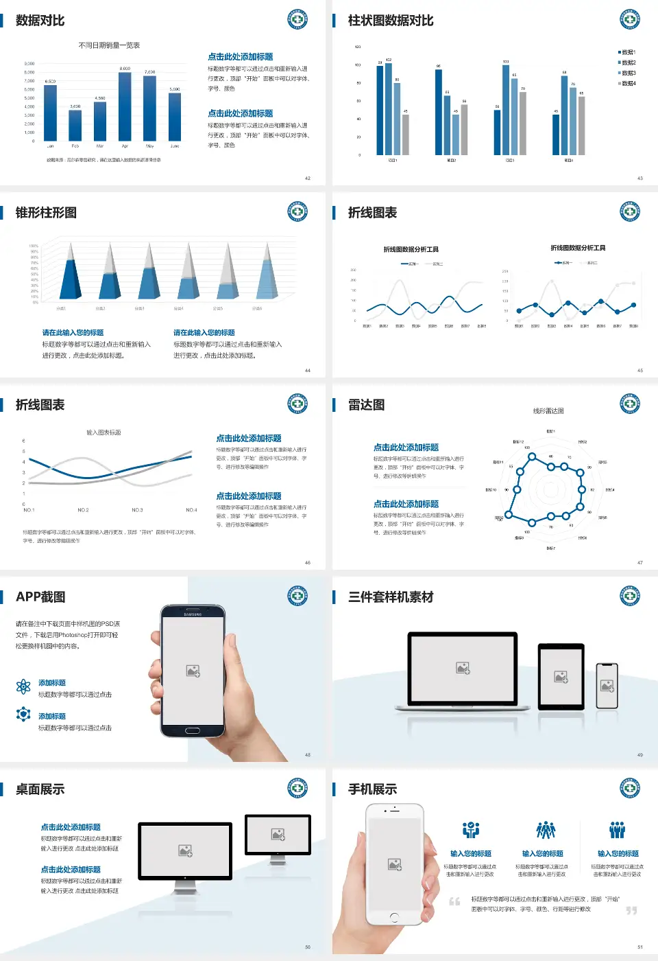 杭州市余杭区第二人民医院医院管理报告PPT模板16:9格式幻灯片预览图6