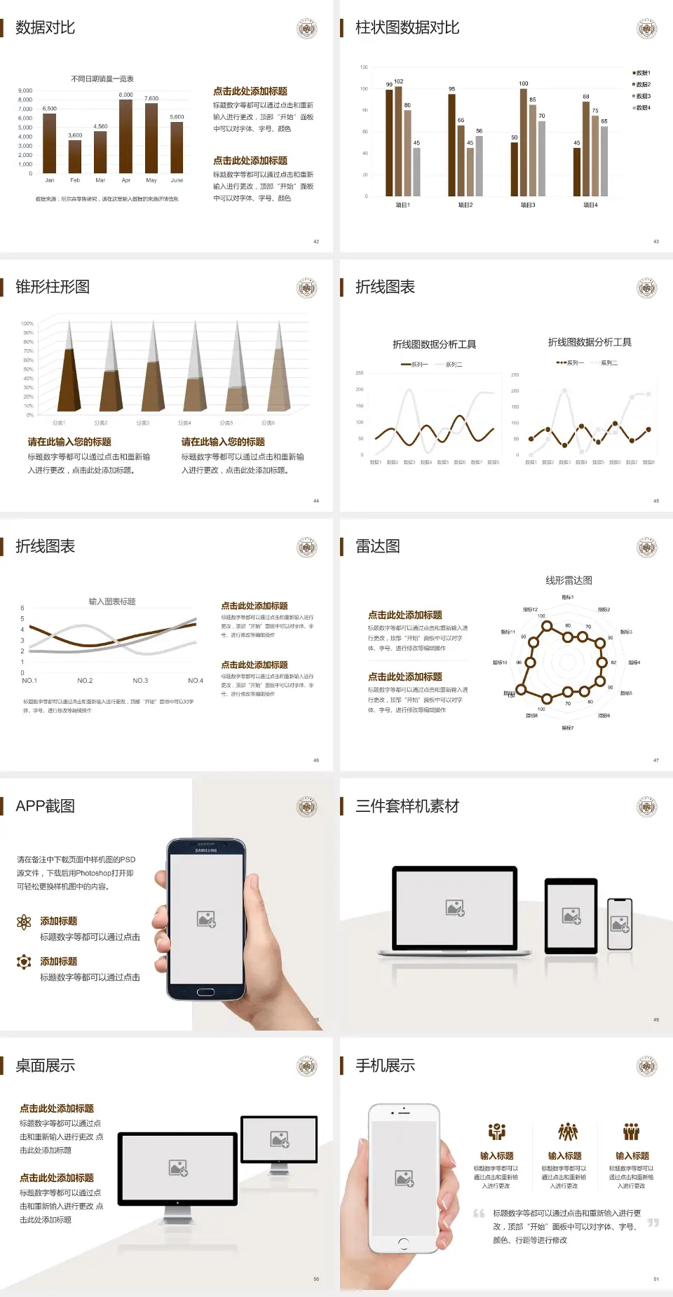 浙江省中医院医院管理报告PPT模板4:3格式幻灯片预览图6