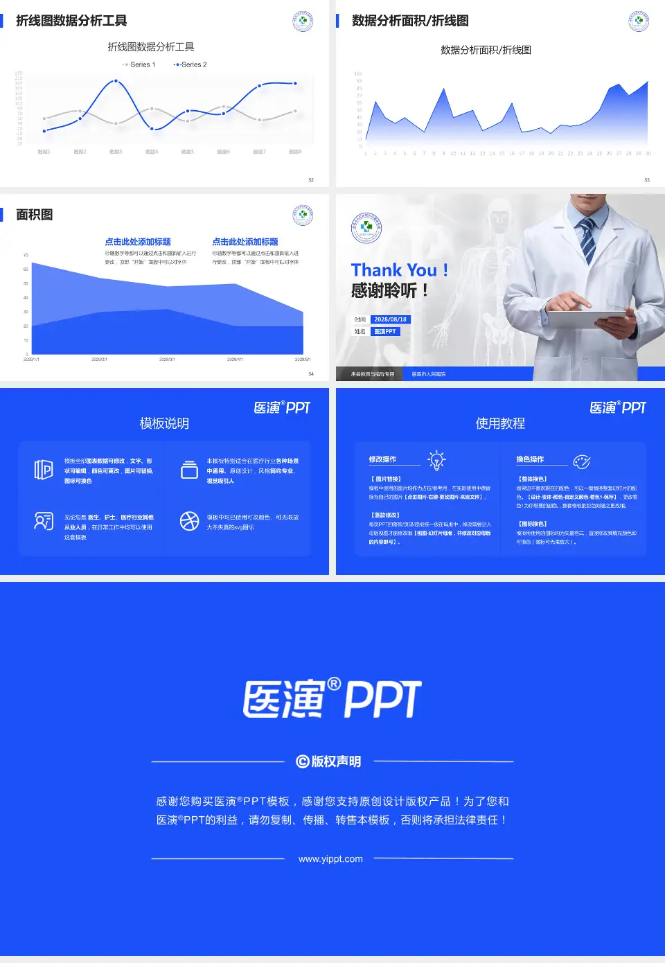 慈溪市人民医院患者教育与指导PPT模板16:9格式幻灯片预览图7