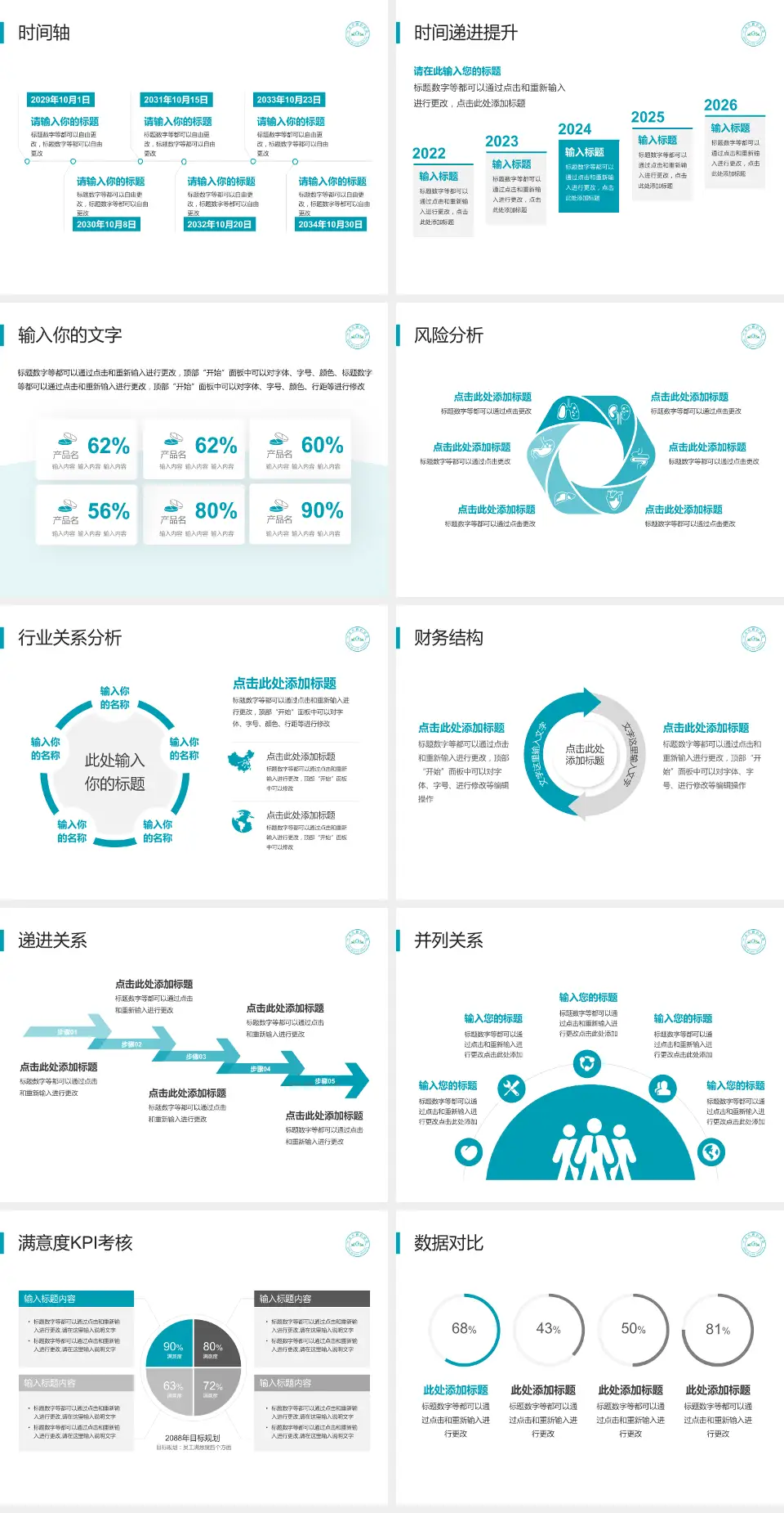 宁波市眼科医院病例分享与讨论PPT模板4:3格式幻灯片预览图3