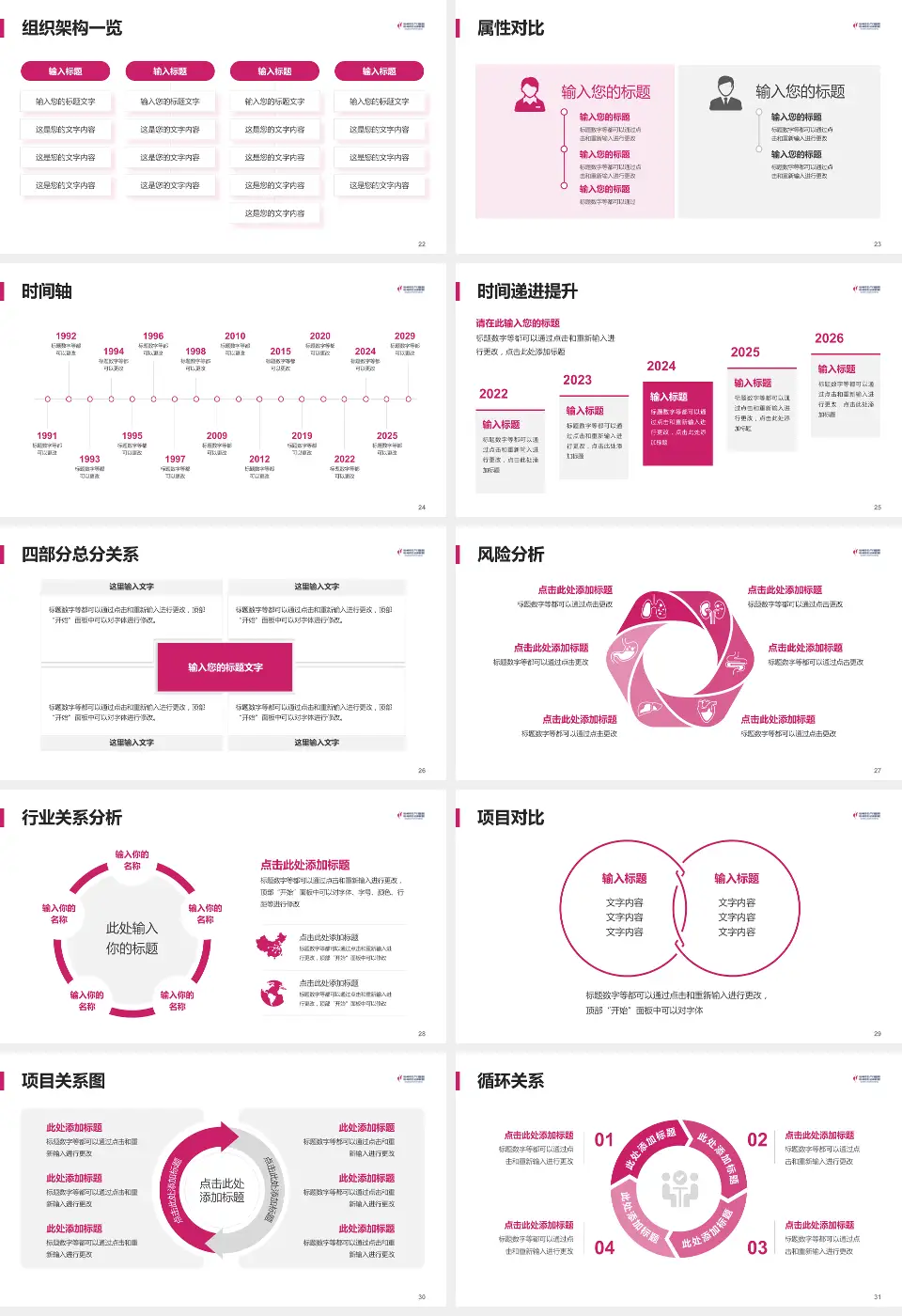 杭州市妇产科医院医疗行业比赛专用PPT模板16:9格式幻灯片预览图4