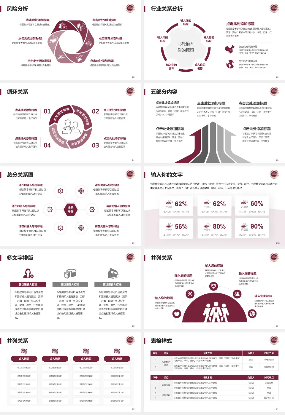 平阳县人民医院科室介绍与推广PPT模板16:9格式幻灯片预览图4
