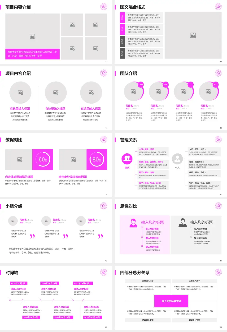 永康市妇幼保健院科室介绍与推广PPT模板16:9格式幻灯片预览图3