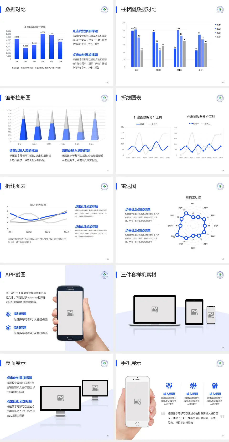 慈溪市人民医院医院管理报告PPT模板4:3格式幻灯片预览图6
