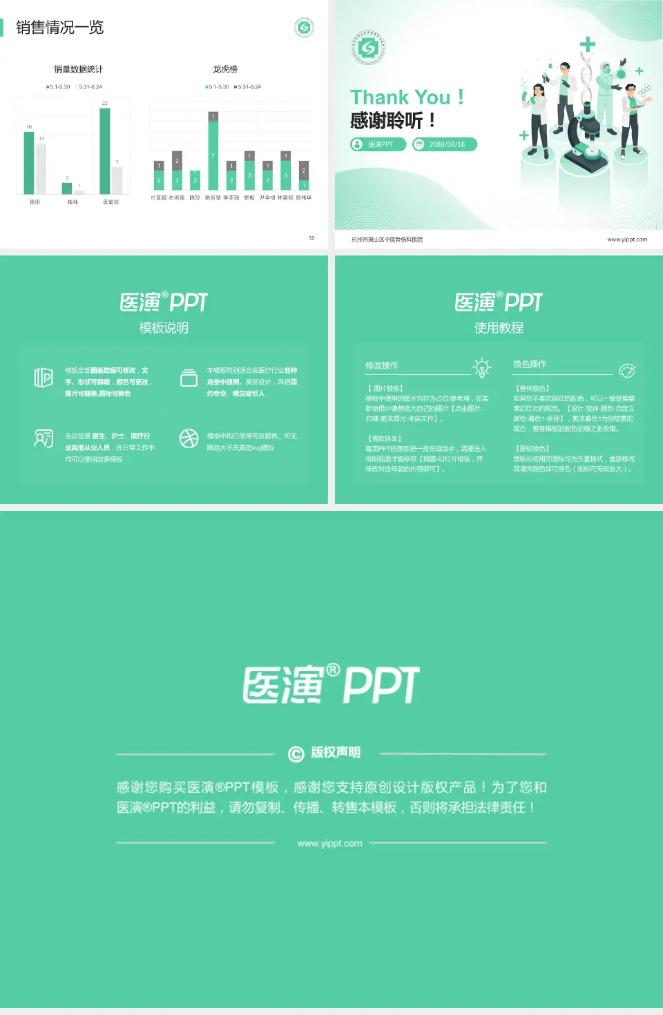 杭州市萧山区中医骨伤科医院品管圈PDCA演示专用PPT模板4:3格式幻灯片预览图7