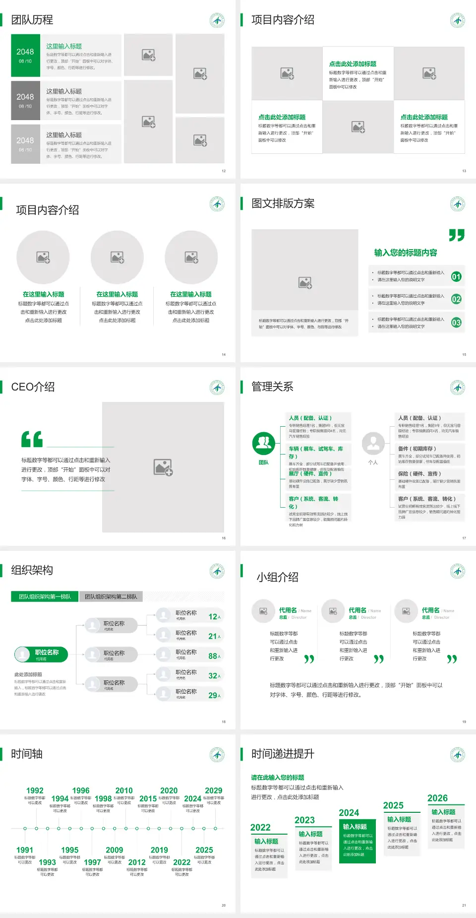 宁波市奉化区中医医院医院管理报告PPT模板4:3格式幻灯片预览图3