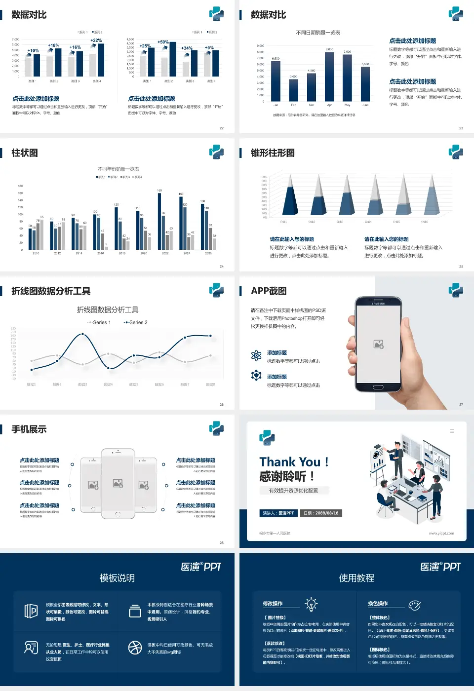 桐乡市第一人民医院财务与预算报告PPT模板16:9格式幻灯片预览图4