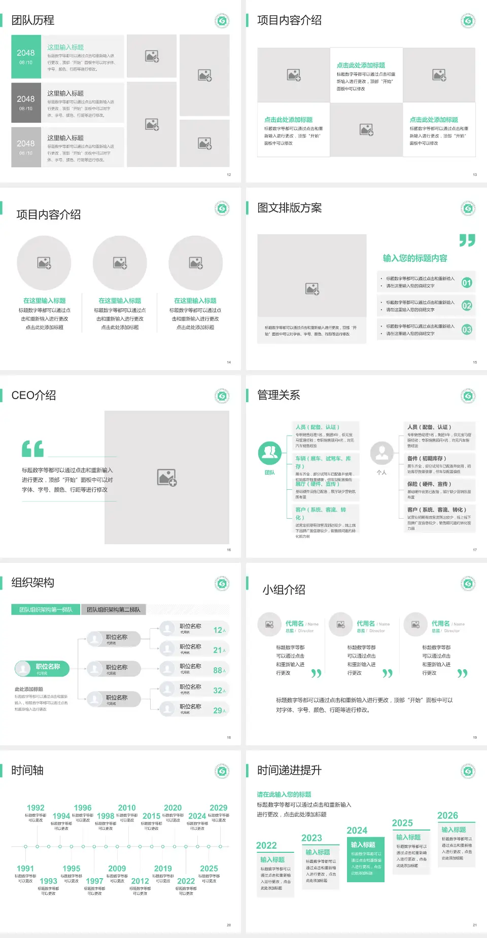 杭州市萧山区中医骨伤科医院医院管理报告PPT模板4:3格式幻灯片预览图3