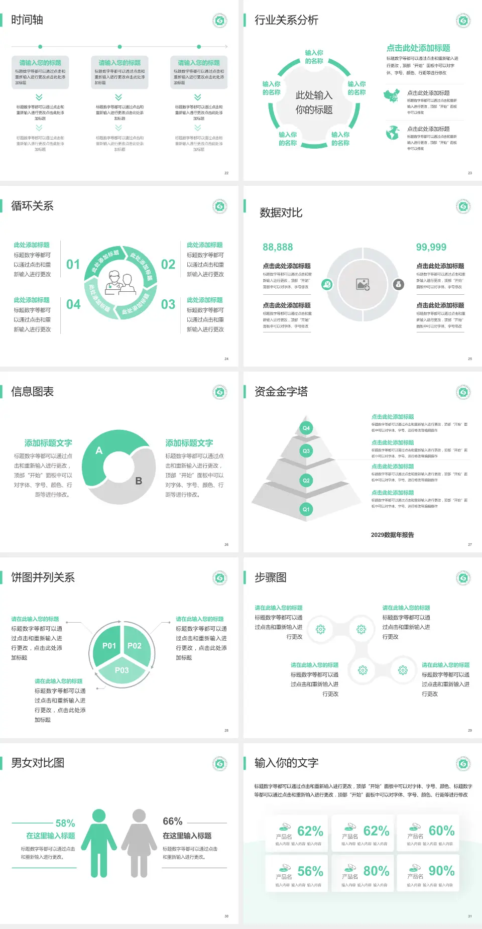 杭州市萧山区中医骨伤科医院医院管理报告PPT模板4:3格式幻灯片预览图4