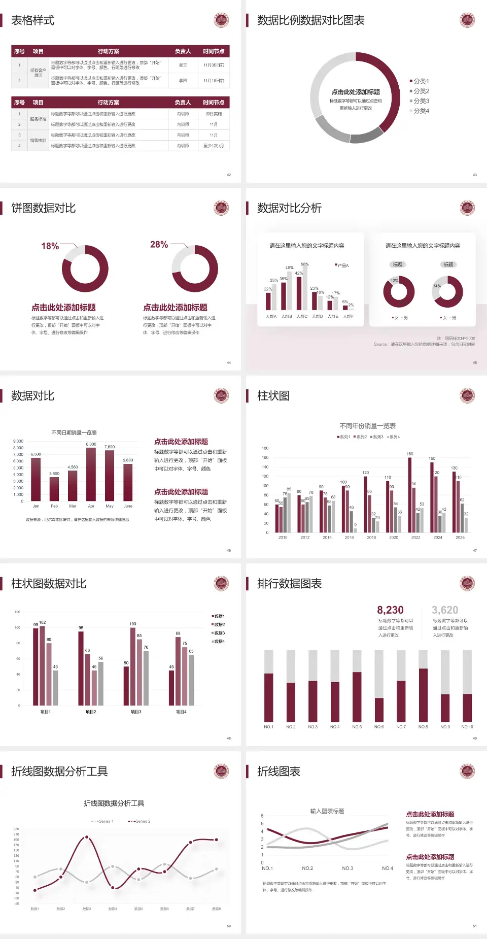 平阳县人民医院医院简介/日常通用PPT模板4:3格式幻灯片预览图6