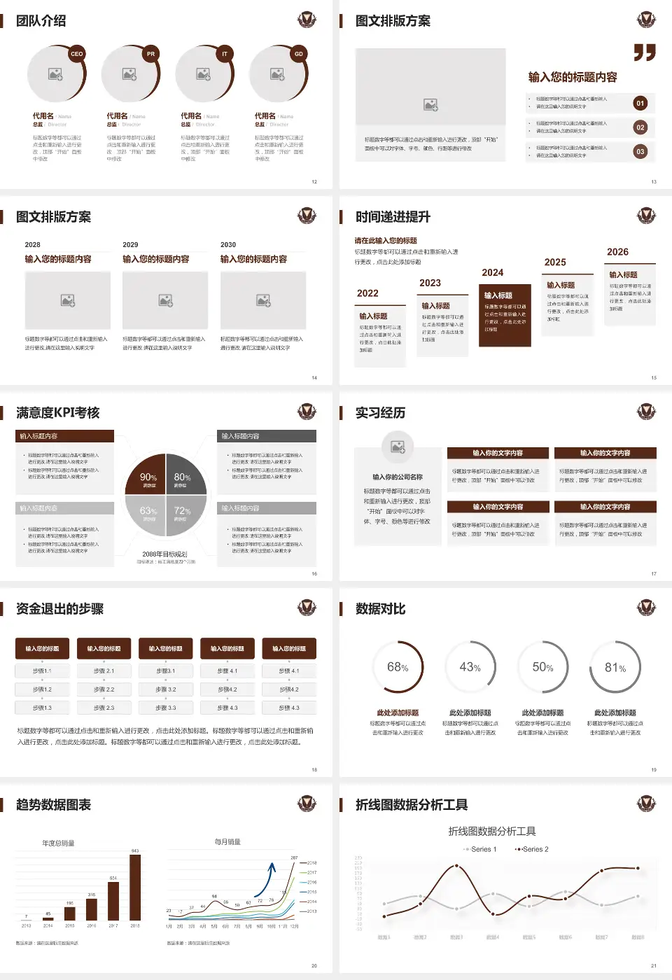 浙江大学医学院附属妇产科医院培训与教育PPT模板16:9格式幻灯片预览图3