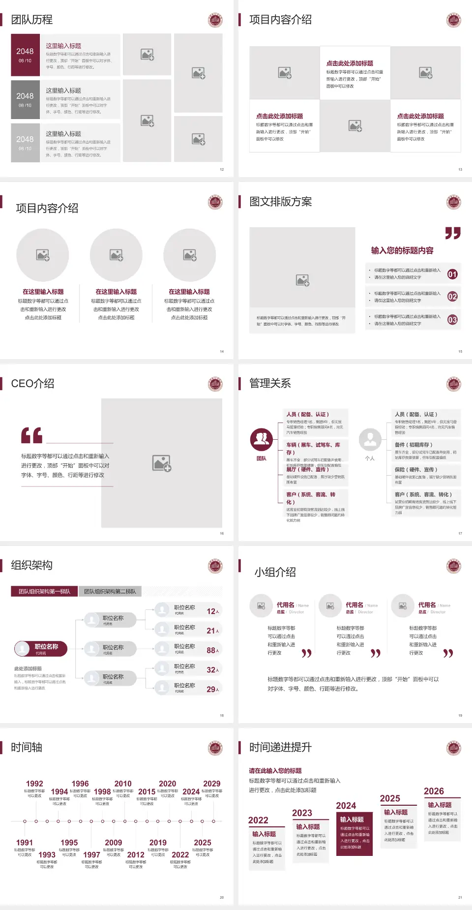 平阳县人民医院医院管理报告PPT模板4:3格式幻灯片预览图3