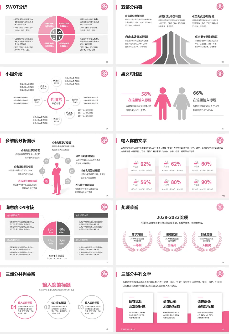 杭州市第三人民医院医疗行业比赛专用PPT模板16:9格式幻灯片预览图5