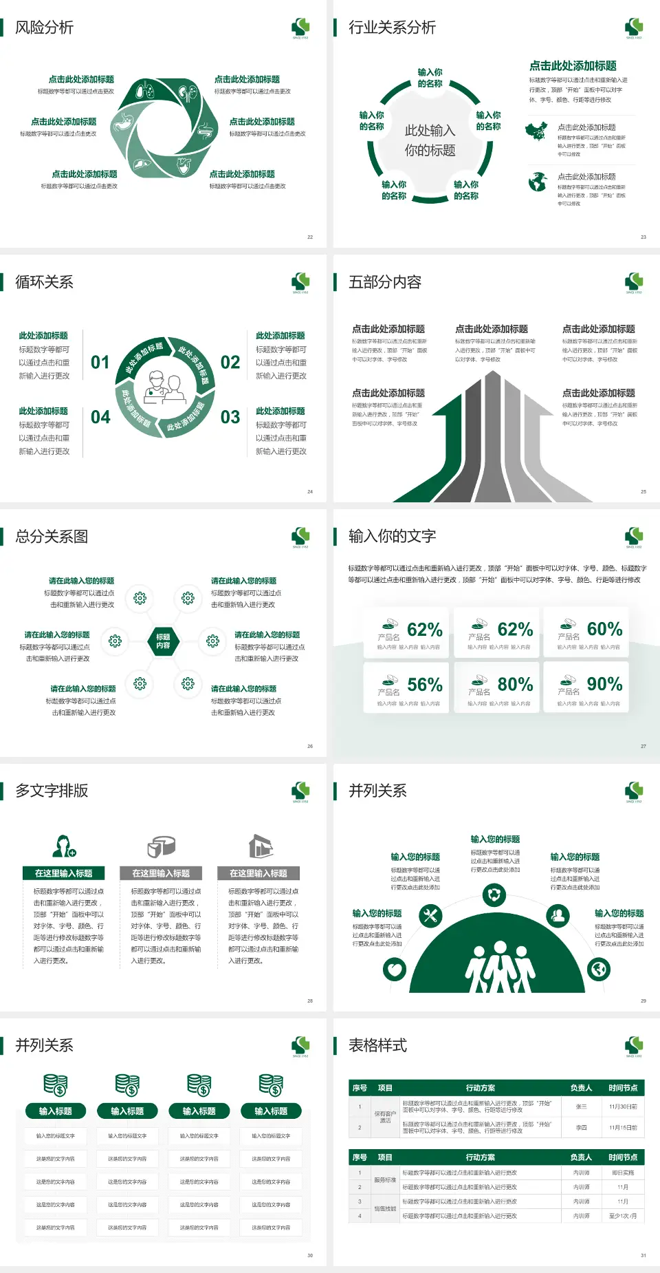 杭州市临平区中医院科室介绍与推广PPT模板4:3格式幻灯片预览图4