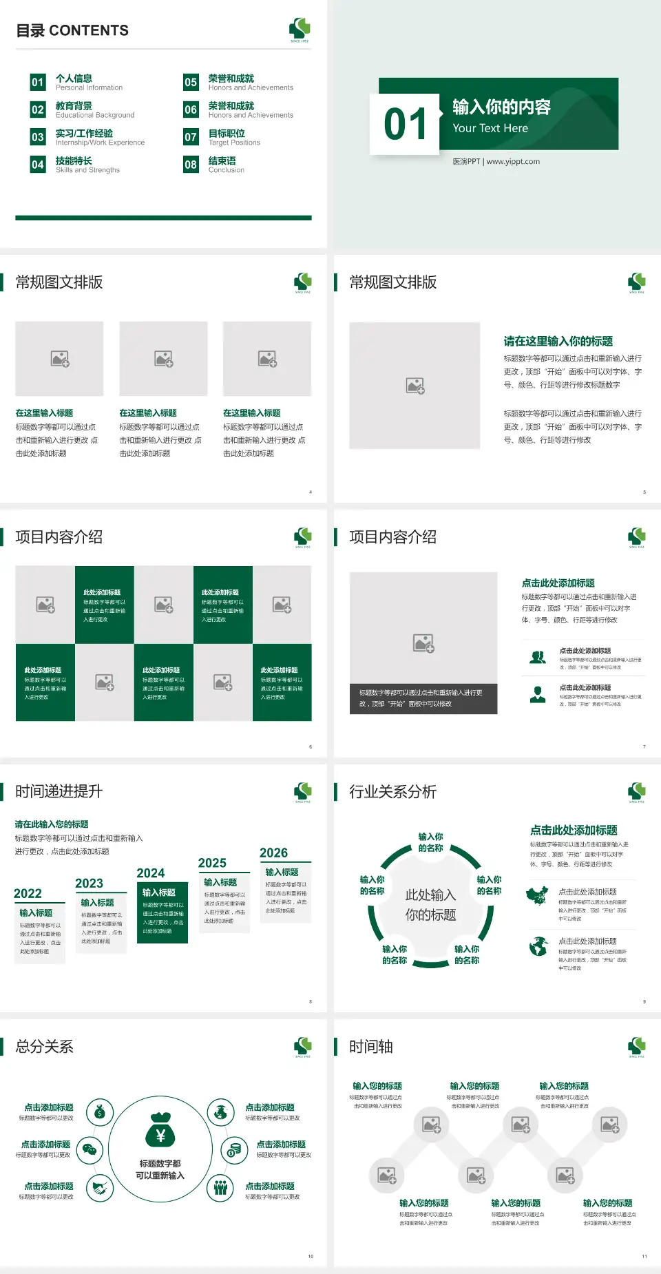 杭州市临平区中医院财务与预算报告PPT模板4:3格式幻灯片预览图2